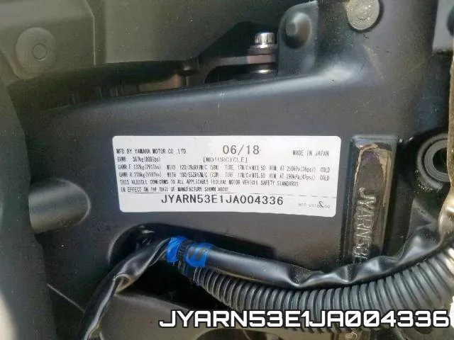 JYARN53E1JA004336 фото 2