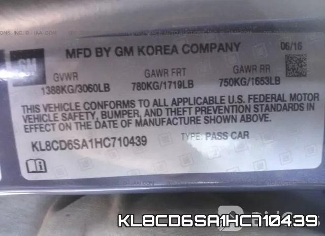 KL8CD6SA1HC710439 фото 10
