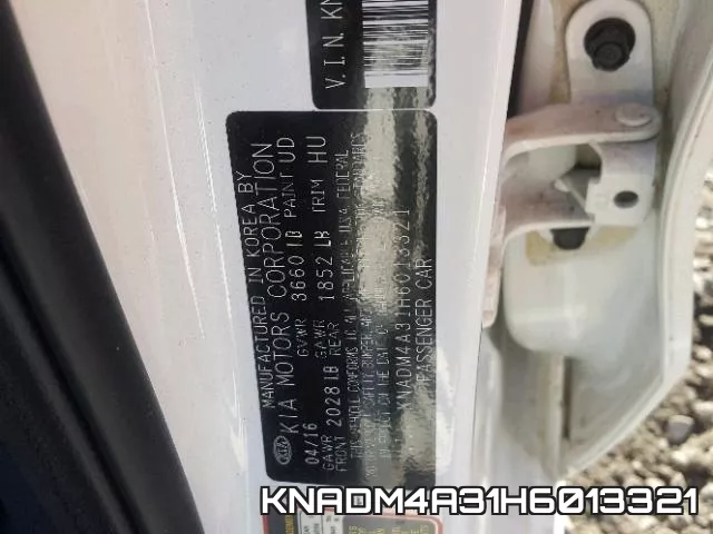 KNADM4A31H6013321 фото 2