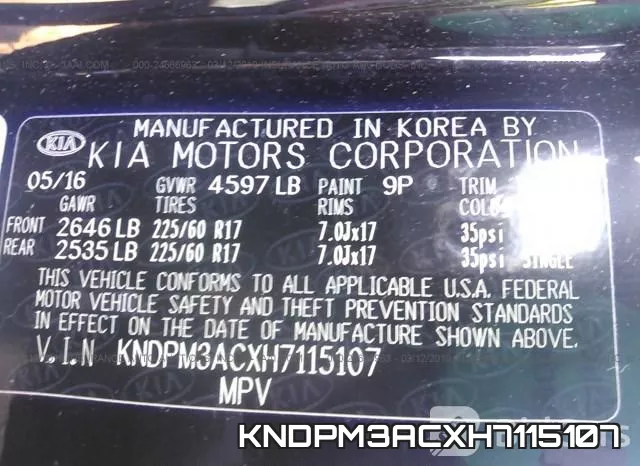 KNDPM3ACXH7115107 фото 10