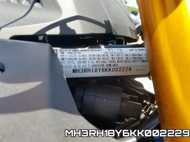 MH3RH18Y6KK002229 фото 2