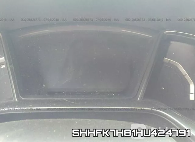 SHHFK7H81HU424791 фото 8