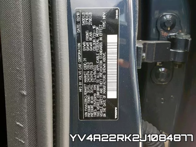 YV4A22RK2J1084877 фото 2