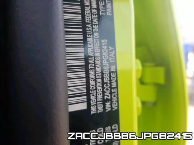 ZACCJBBB6JPG82415 фото 2