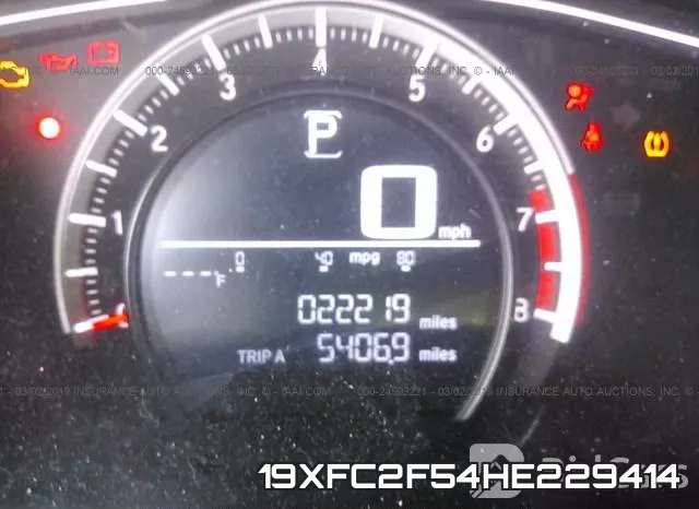 19XFC2F54HE229414 фото 8