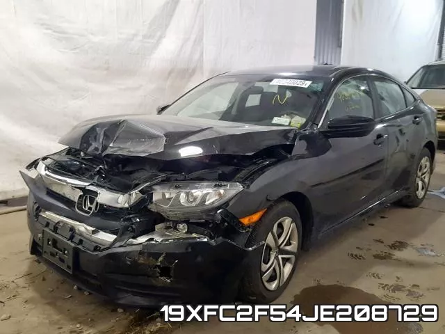 19XFC2F54JE208729 фото 3