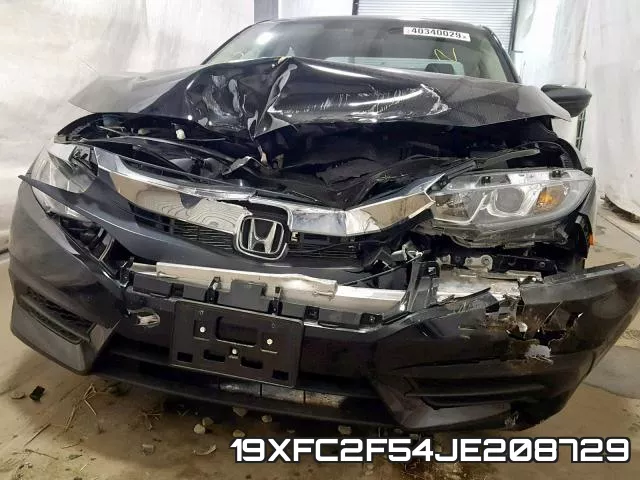 19XFC2F54JE208729 фото 10
