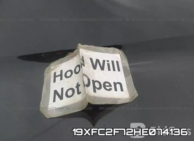 19XFC2F72HE074136 фото 2