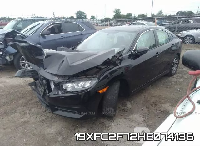 19XFC2F72HE074136 фото 3