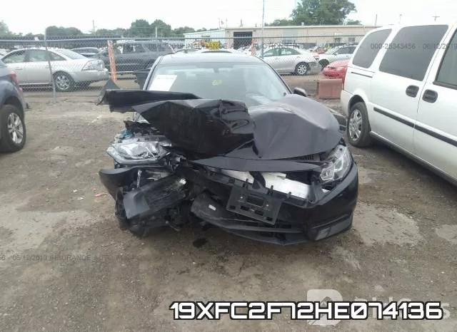 19XFC2F72HE074136 фото 7