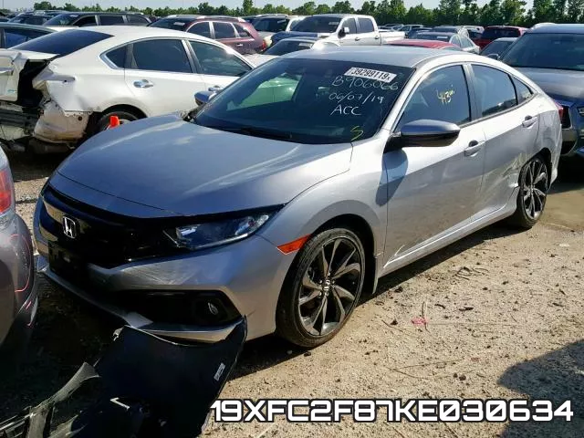 19XFC2F87KE030634 фото 3