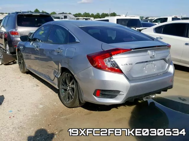 19XFC2F87KE030634 фото 4