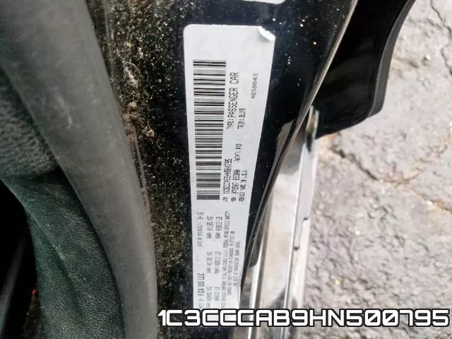 1C3CCCAB9HN500795 фото 2
