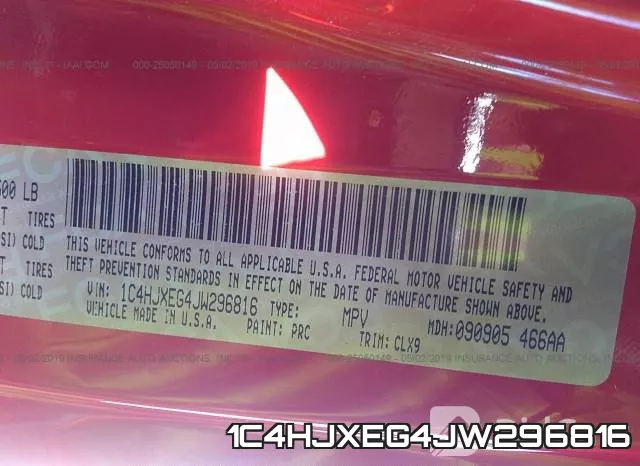 1C4HJXEG4JW296816 фото 10