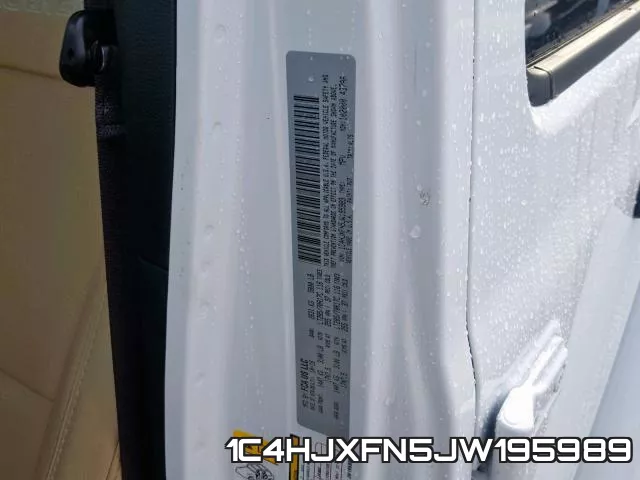 1C4HJXFN5JW195989 фото 2