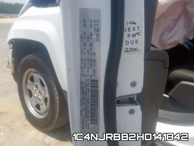 1C4NJRBB2HD141842 фото 2