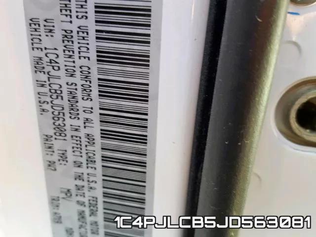 1C4PJLCB5JD563081 фото 2