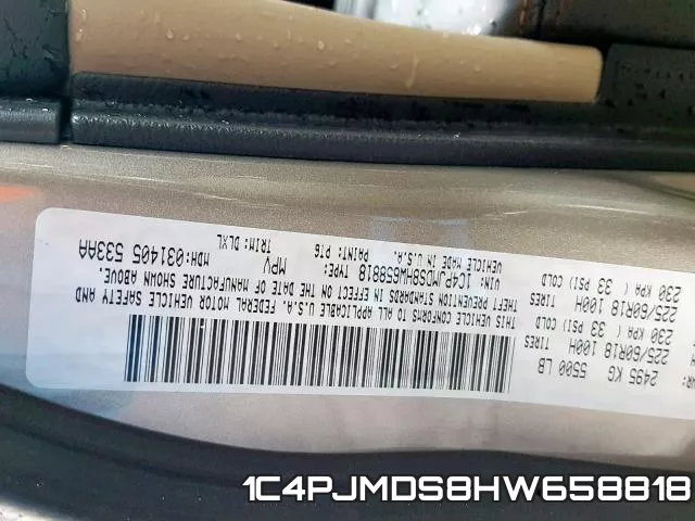 1C4PJMDS8HW658818 фото 2
