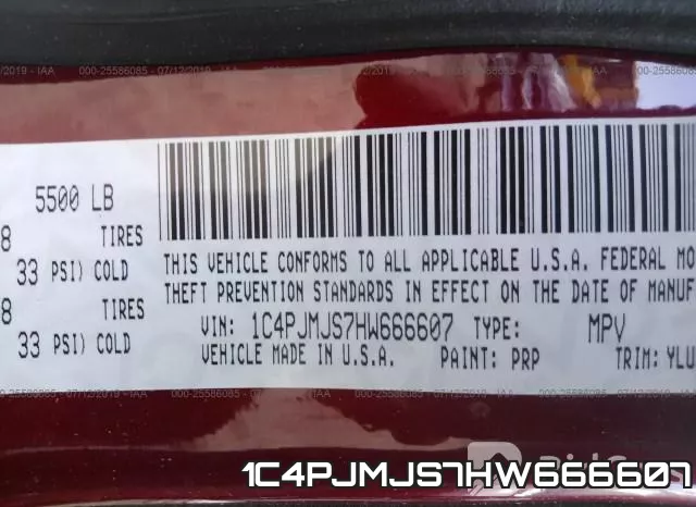 1C4PJMJS7HW666607 фото 10