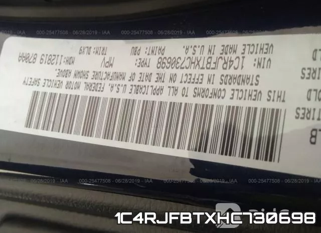 1C4RJFBTXHC730698 фото 10