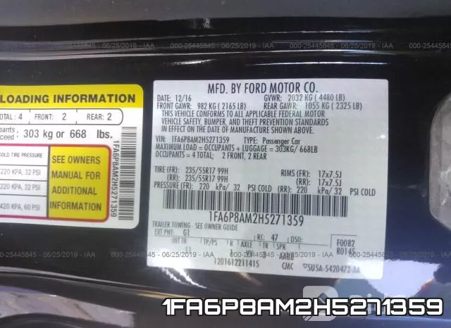 1FA6P8AM2H5271359 фото 10