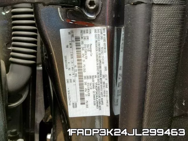 1FADP3K24JL299463 фото 2