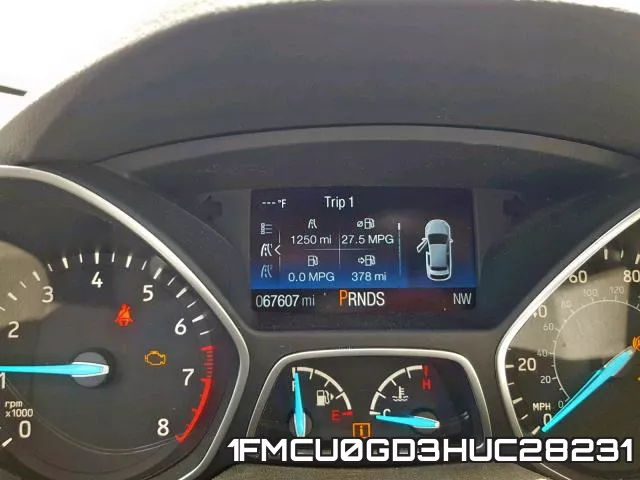 1FMCU0GD3HUC28231 фото 9