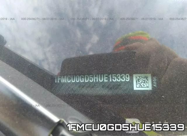 1FMCU0GD5HUE15339 фото 10