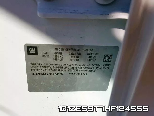 1G1ZE5ST7HF124555 фото 2