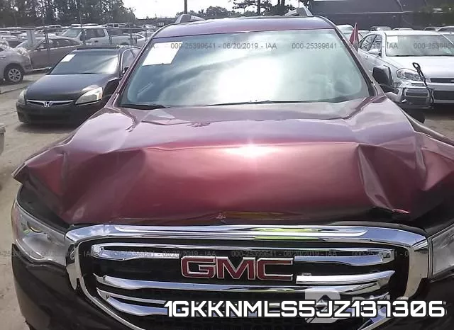 1GKKNMLS5JZ137306 фото 2
