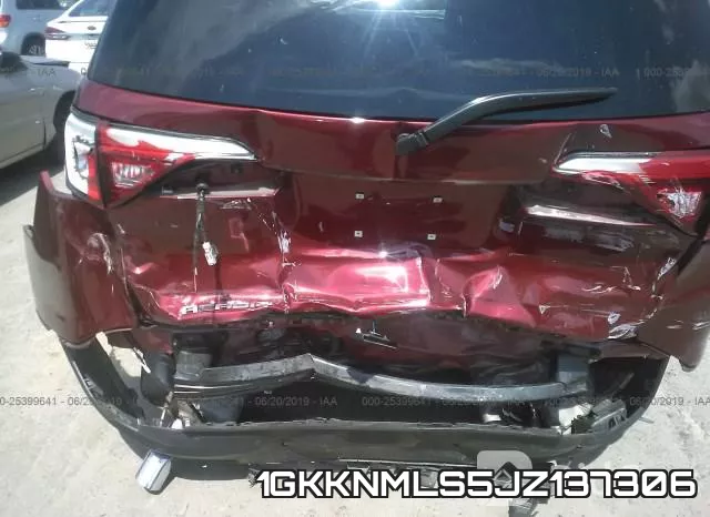 1GKKNMLS5JZ137306 фото 7