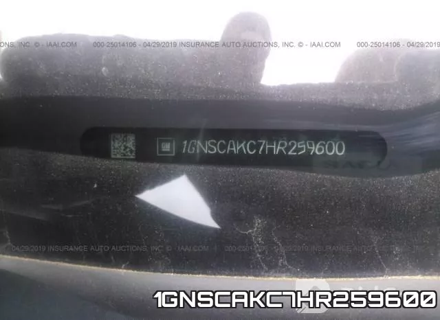 1GNSCAKC7HR259600 фото 10