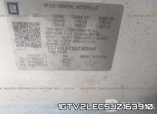 1GTV2LEC5JZ163910 фото 10