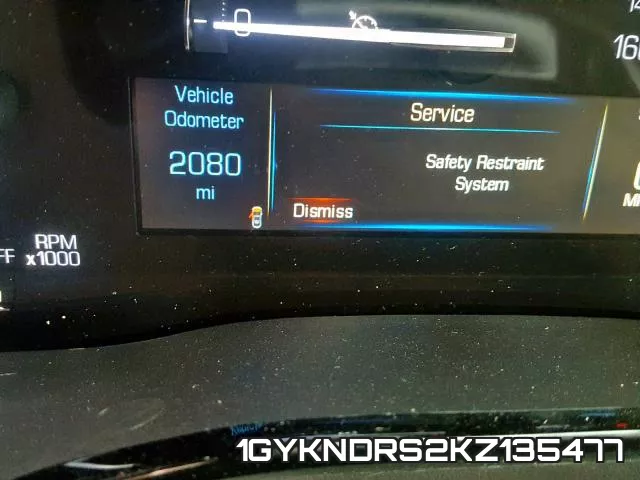 1GYKNDRS2KZ135477 фото 9