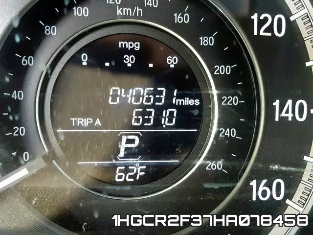 1HGCR2F37HA078458 фото 9