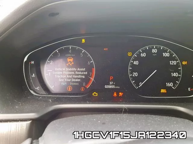 1HGCV1F15JA122340 фото 9