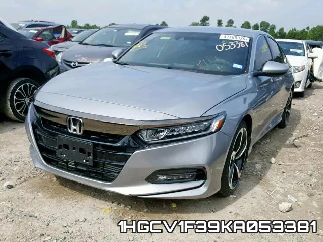 1HGCV1F39KA053381 фото 3