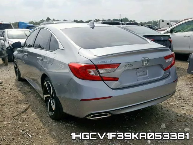 1HGCV1F39KA053381 фото 4