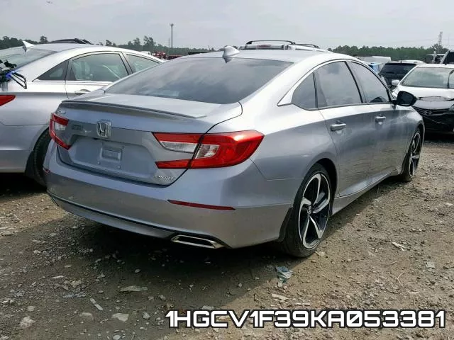 1HGCV1F39KA053381 фото 5