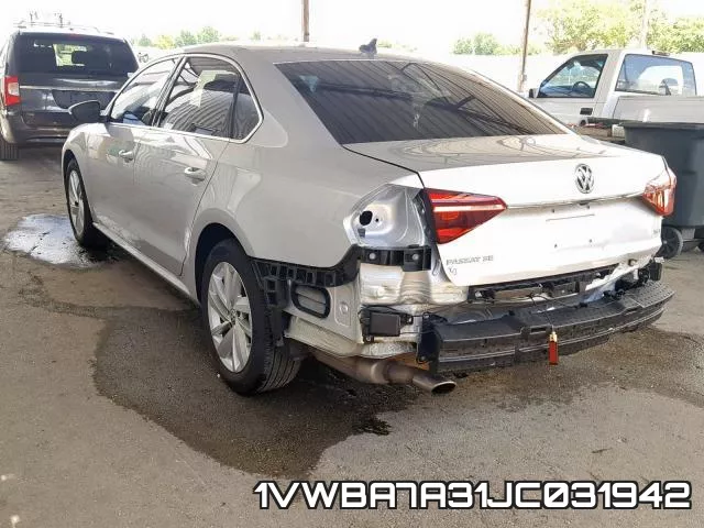 1VWBA7A31JC031942 фото 4