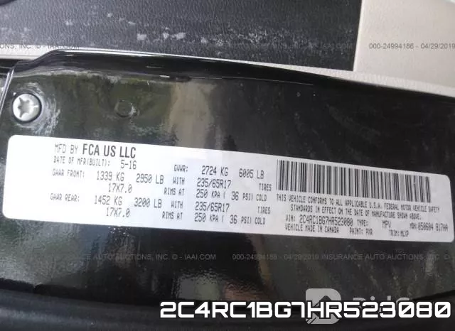 2C4RC1BG7HR523080 фото 10