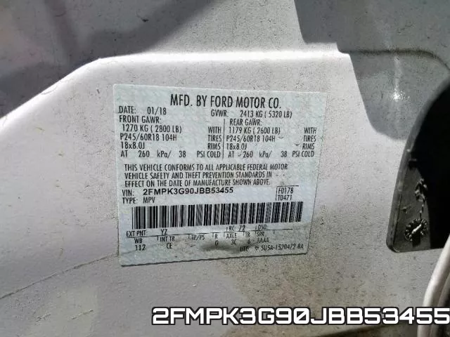 2FMPK3G90JBB53455 фото 2