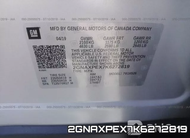 2GNAXPEX7K6272819 фото 10