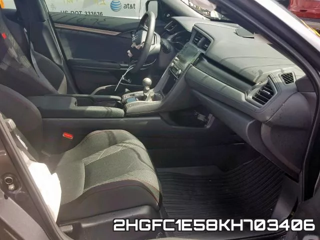 2HGFC1E58KH703406 фото 6