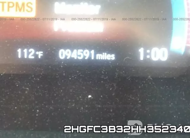 2HGFC3B32HH352340 фото 8
