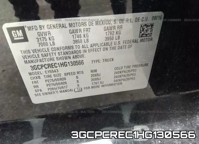 3GCPCREC1HG130566 фото 10