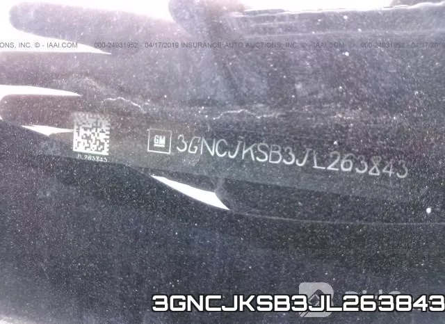 3GNCJKSB3JL263843 фото 10