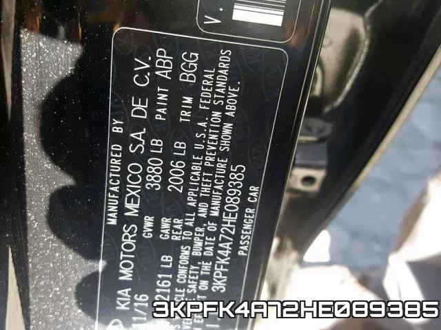 3KPFK4A72HE089385 фото 2