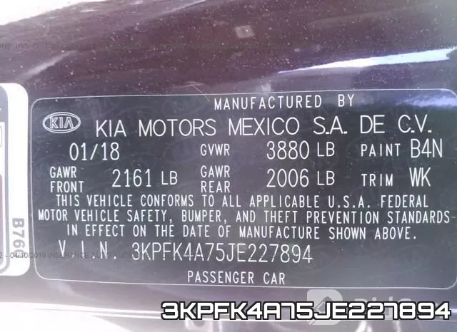 3KPFK4A75JE227894 фото 10