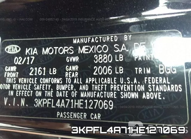 3KPFL4A71HE127069 фото 10